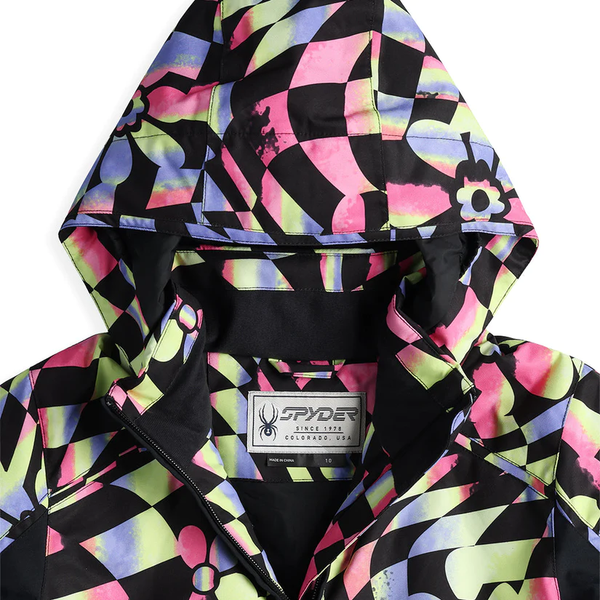 Spyder Girls Conquer Jacket Multi