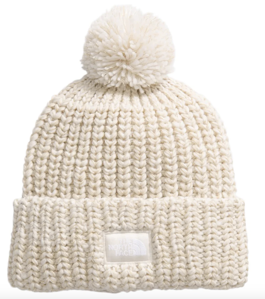 The North Face Cozy Chunky Beanie Gardenia White
