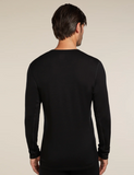 Icebreaker Mens 260 Tech LS Crewe Black
