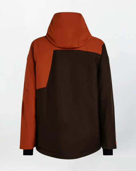 O'Neill Cruz Block Mens Snow Jacket Coffee Bean