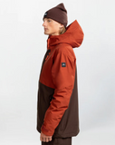 O'Neill Cruz Block Mens Snow Jacket Coffee Bean