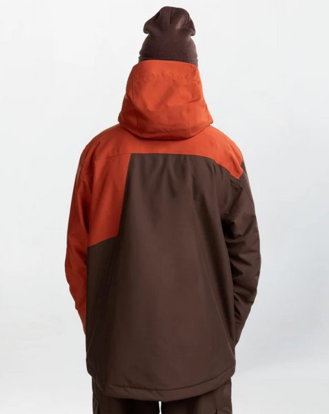 O'Neill Cruz Block Mens Snow Jacket Coffee Bean