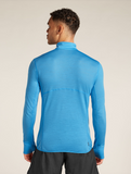 Icebreaker Mens Merino Blend 200 Realfleece Descender Long Sleeve Half Zip Jacket