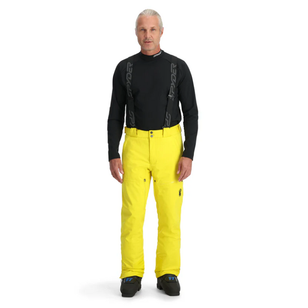 Spyder Mens Dare Pant Acid Yellow