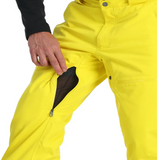 Spyder Mens Dare Pant Acid Yellow
