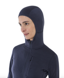 Icebreaker Wmns 200 RealFleece Descender LS Zip Hoodie