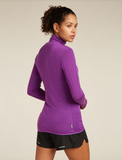 Icebreaker Wmns Merino Blend 200 Realfleece Descender Long Sleeve Half Zip Jacket
