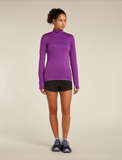 Icebreaker Wmns Merino Blend 200 Realfleece Descender Long Sleeve Half Zip Jacket