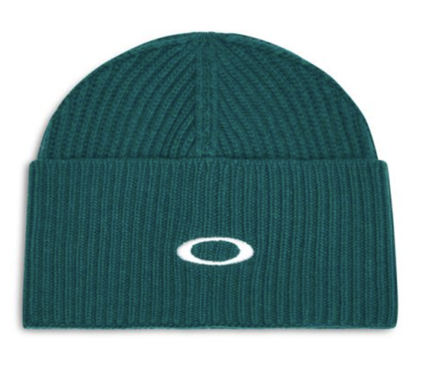 Oakley Ellipse Ribbed Beanie Hunter Green