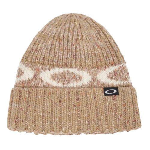 Oakley Wmns Ellipse Ribbed Beanie Humus