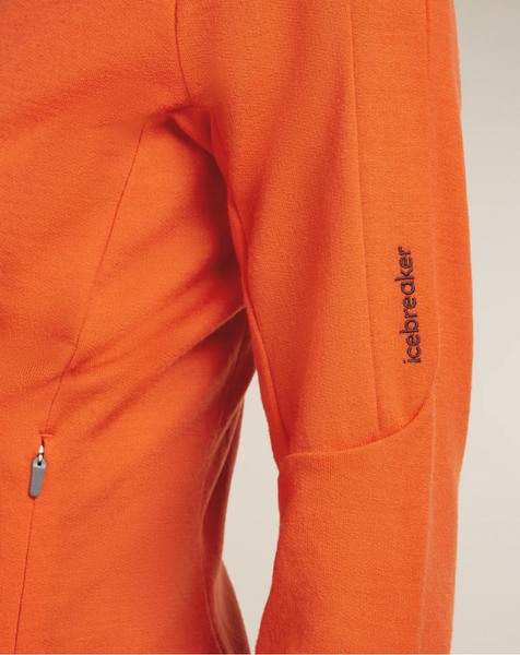 Icebreaker Womens Merino 260 Quantum LS Zip Hoodie