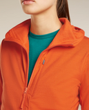 Icebreaker Womens Merino 260 Quantum LS Zip Hoodie
