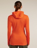 Icebreaker Womens Merino 260 Quantum LS Zip Hoodie