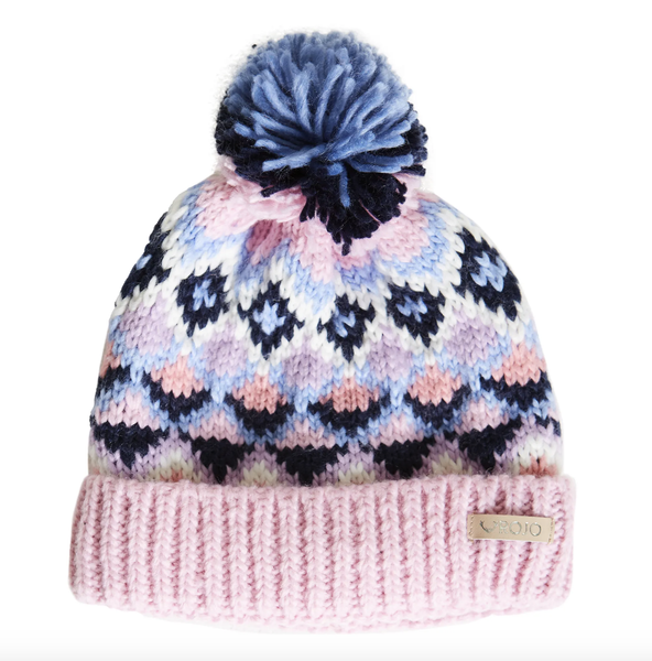 Rojo Fair Isle Beanie