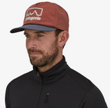 Patagonia Snowfarer Cap Outline Logo: Fox Red