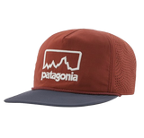 Patagonia Snowfarer Cap Outline Logo: Fox Red