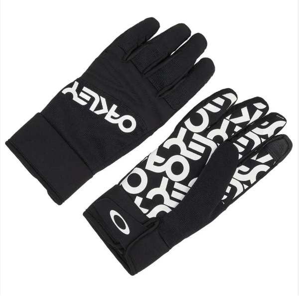 Oakley Factory Pilot Core Glove Blk/White Logo