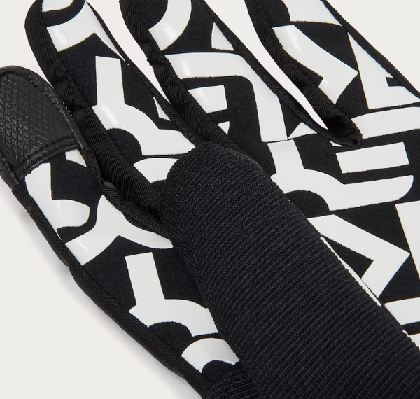 Oakley Factory Pilot Core Glove Blk/White Logo