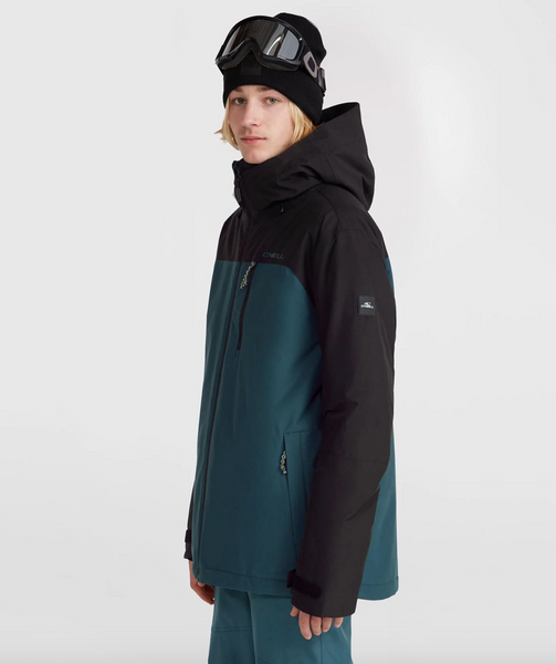 Oneill Mens Hammer Plus Jacket Alma Steel Colour Block