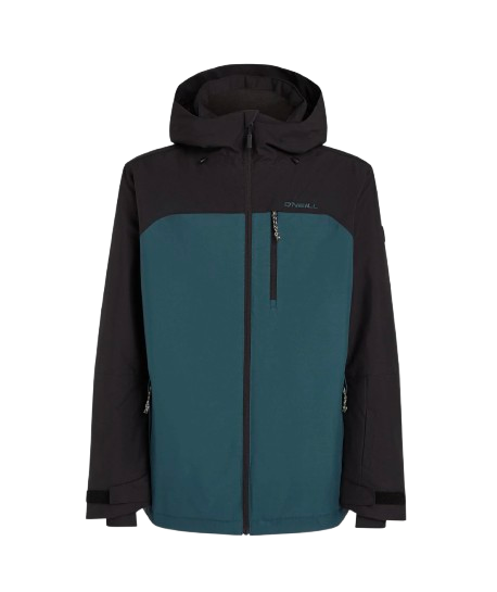 Oneill Mens Hammer Plus Jacket Alma Steel Colour Block
