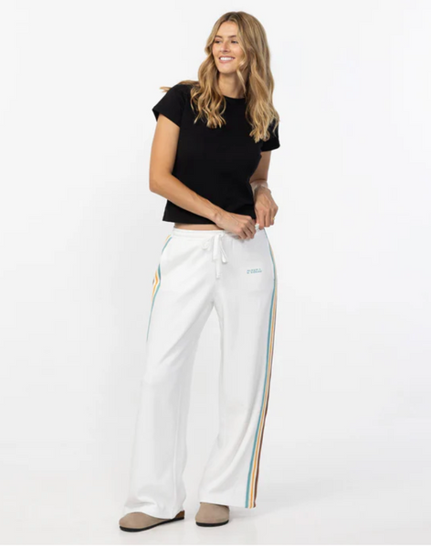 Oneill Horizon Wide Leg Wmns Trackie Off White