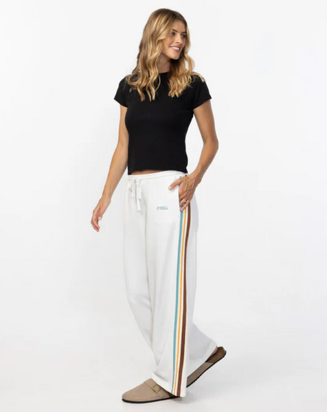 Oneill Horizon Wide Leg Wmns Trackie Off White