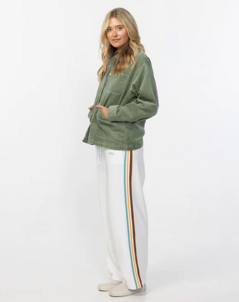 Oneill Horizon Wide Leg Wmns Trackie Off White