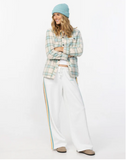 Oneill Horizon Wide Leg Wmns Trackie Off White