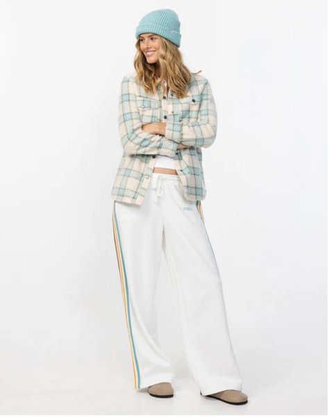 Oneill Horizon Wide Leg Wmns Trackie Off White