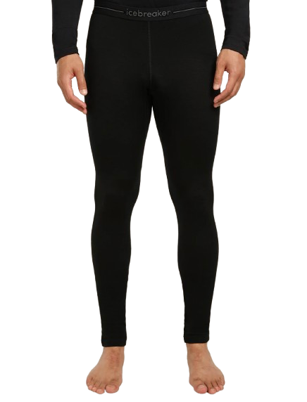 Icebreaker Mens 260 Tech Leggings Black
