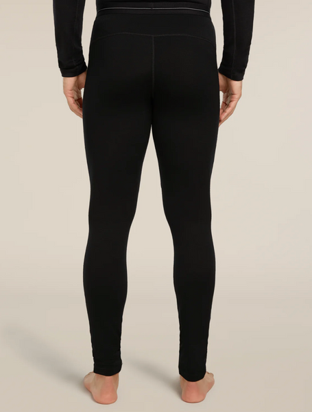 Icebreaker Mens 260 Tech Leggings Black