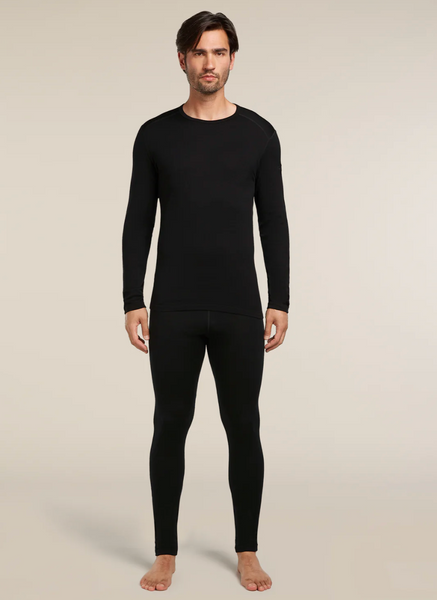 Icebreaker Mens 260 Tech Leggings Black