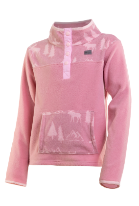 Bula Kids Fleece Sweater Pink