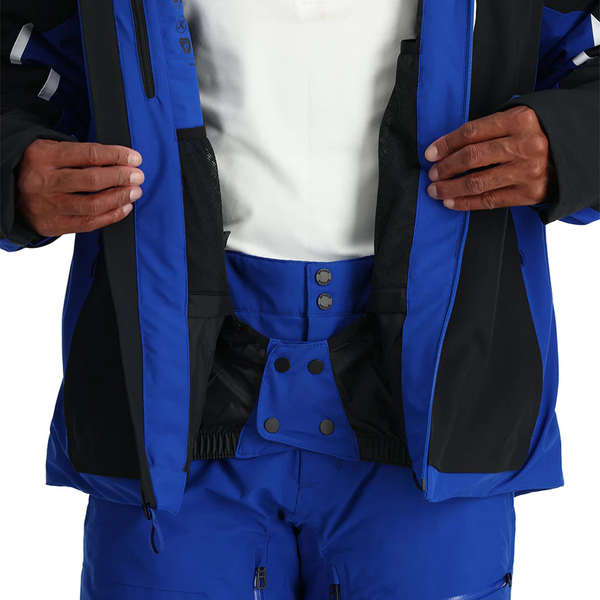 Spyder Leader Jacket Mens Electric Blue