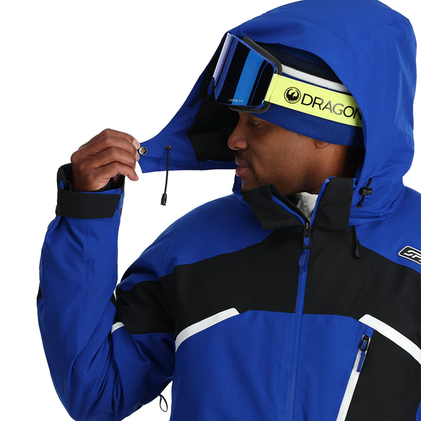 Spyder Leader Jacket Mens Electric Blue