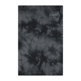 LeBent Lightweight Neck Gaiter Charcoal Tie Dye