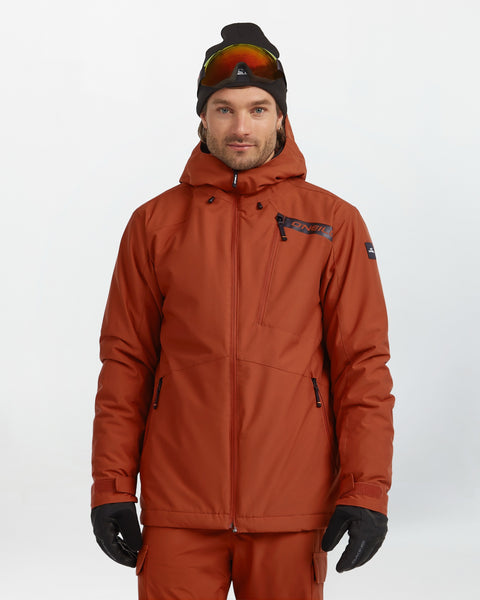 O'Neill Cruz Mens Snow Jacket Bonfire