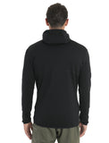 Icebreaker 560 RealFleece Elemental II LS Zip Hood Black