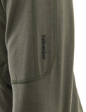 Icebreaker 560 RealFleece Elemental II LS Zip Hood Loden