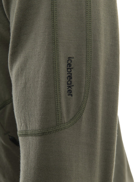 Icebreaker 560 RealFleece Elemental II LS Zip Hood Loden