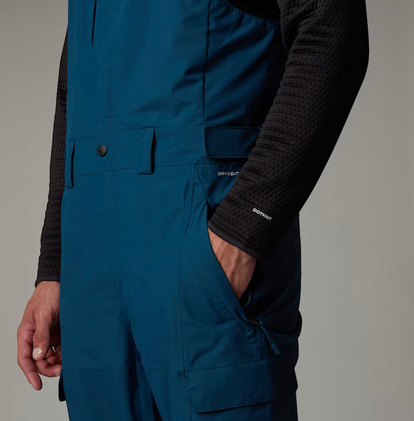 The North Face Mens Freedom Bib Midnight Petrol
