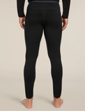 Icebreaker Mens 200 Oasis Leggings Black