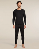 Icebreaker Mens 200 Oasis Leggings Black
