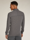 Icebreaker Mens 260 Waffle Knit Wander Long Sleeve Half Zip
