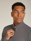 Icebreaker Mens 260 Waffle Knit Wander Long Sleeve Half Zip