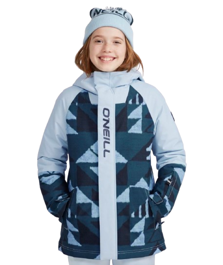 Oneill O'riginals Jnr Jacket Blue Triangle Ikat