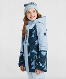 Oneill O'riginals Jnr Jacket Blue Triangle Ikat