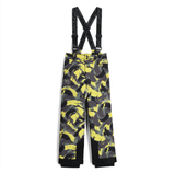 Spyder Propulsion Boys Pant Camouflage Acid Yellow