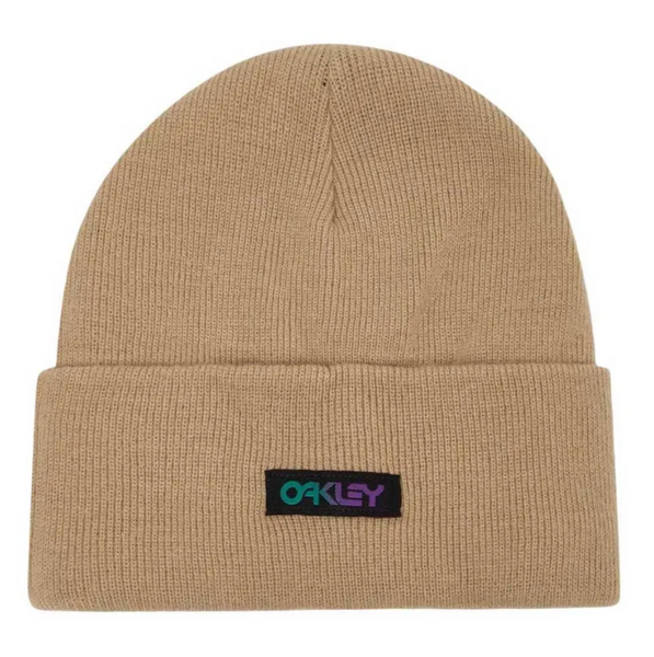 Oakley B1B Gradient Patch Beanie Pebble