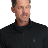 Spyder Prospect Half Zip Mens Black